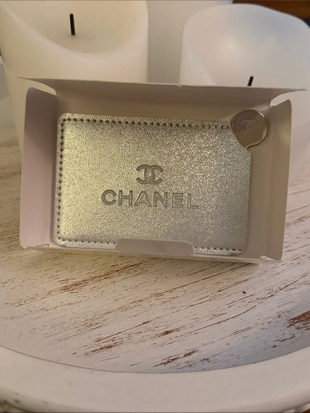 CHANEL-Beauty Card Case & Mirror